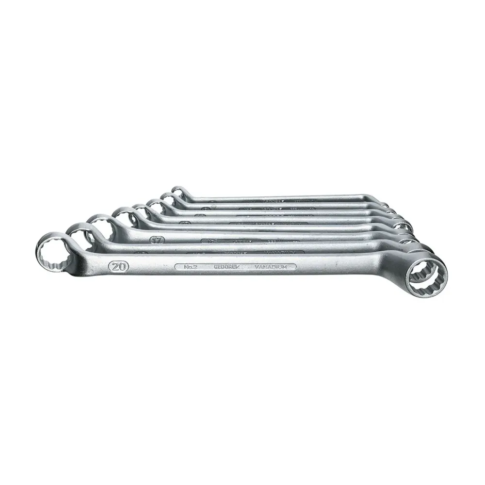 GEDORE 2-10 - Set 10 Open End Wrenches