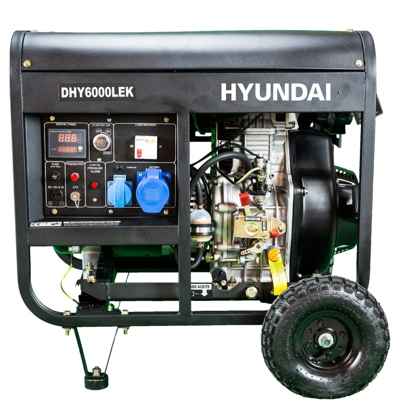 Remache Estructural Generador diesel monofásico DHY6000LEK Hyundai