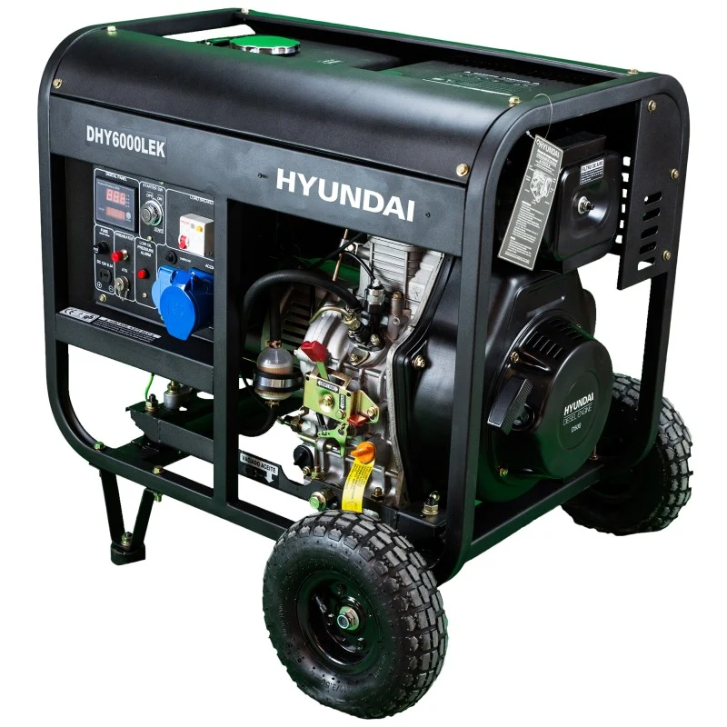 Remache Estructural Generador diesel monofásico DHY6000LEK Hyundai