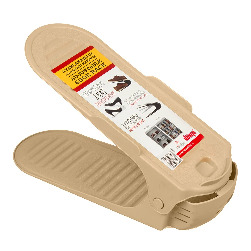 Remache Estructural Organizador de zapatero Dunya - color crema