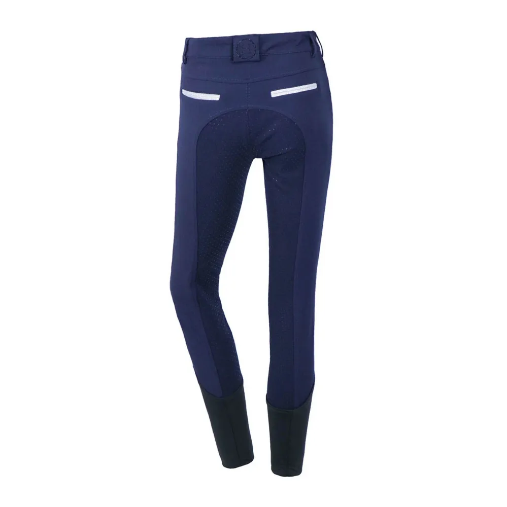 Vogue Women's Full Seat Grip Breeches Dark Azul 14