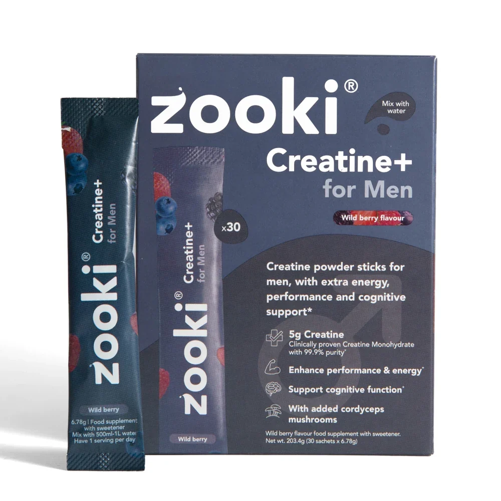 Zooki - Creatine+ Men 30 sachets