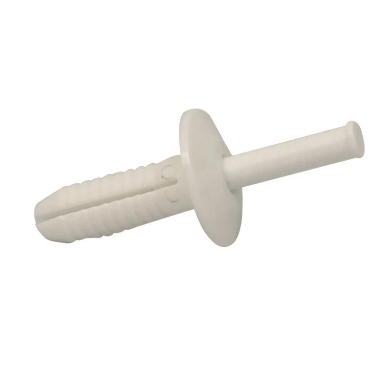 Remaches de cabeza de armadura de nailon de 1/2 pulg. de diámetro x 3/4 pulg. de Sequentia Crane Composites, color blanco,...