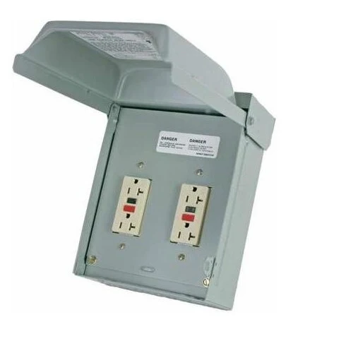 20A 120/240V Simple Pole Unmetered Power Outlet U011010