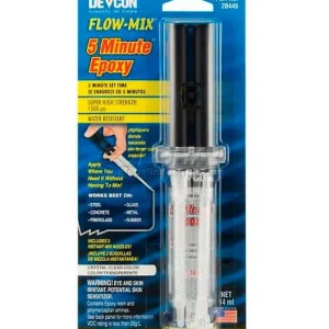 14ml Devon Flow-Mix 5 Minute Epoxy Syringe 20445