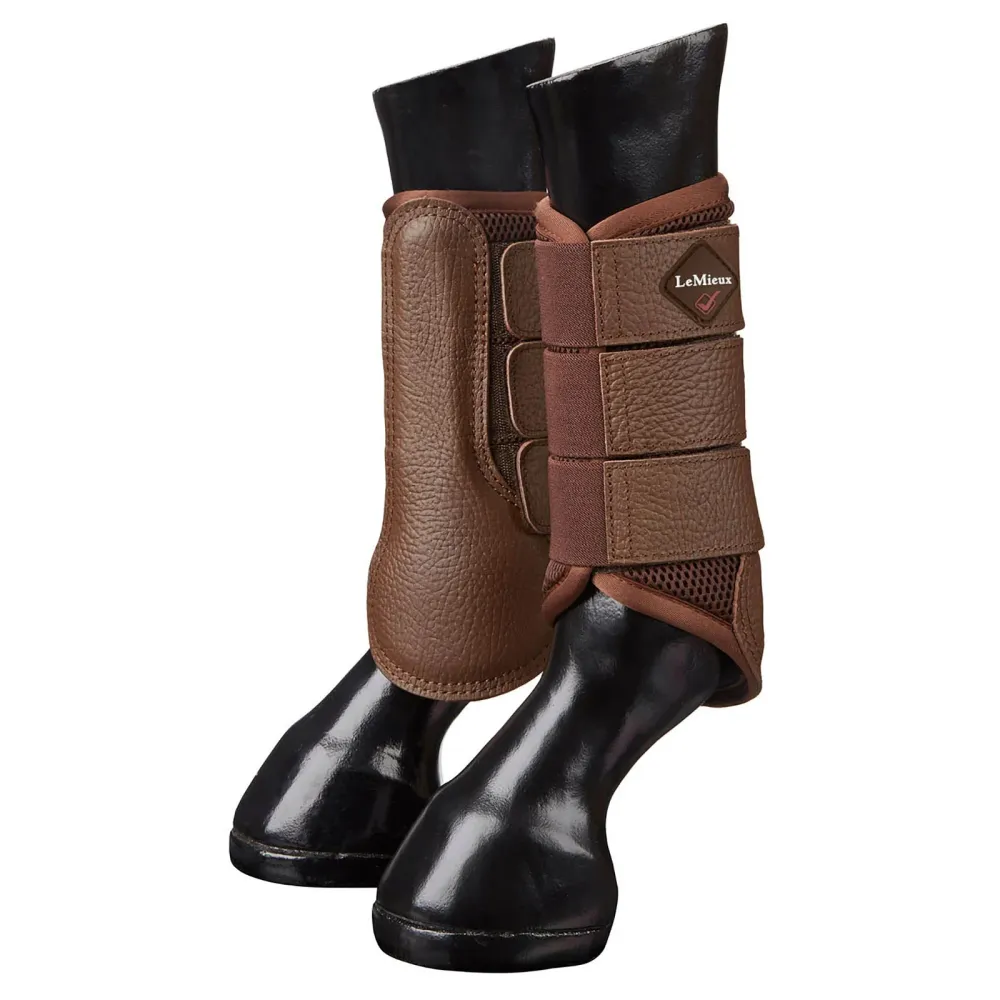 Rodamiento Axial Protectores de Trabajo de Malla LeMieux Marrón XL