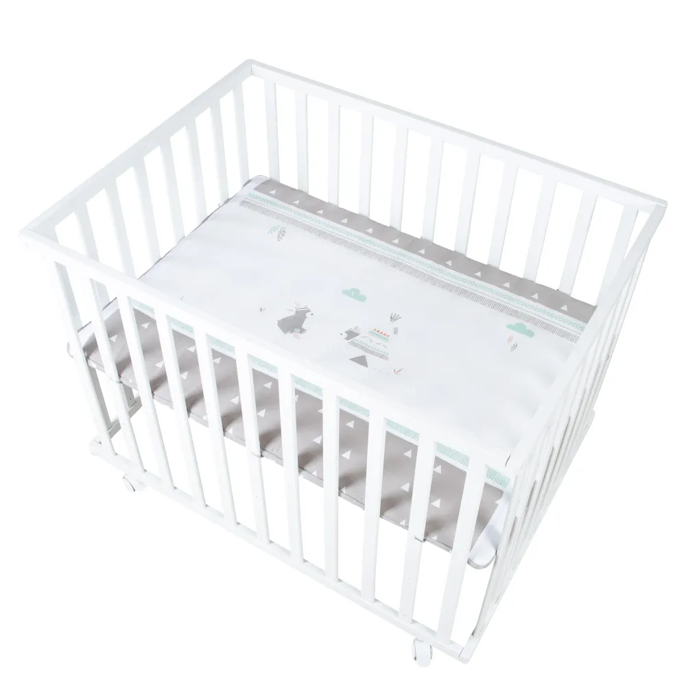 Playpen Including Protective Insert Indibär / Wheels - Nieve ABEC-3