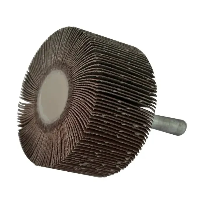 Rueda Flap con Vástago de Oxido de Aluminio Grano 180 de 2 x 1 x 1/4 Tenazit 898 para Suelos Rugosos