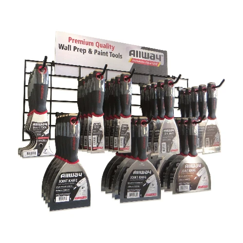 Merchandiser Suave Grip Putty Knives Wall Scrapers Joint Knife Set (40 Pieces)