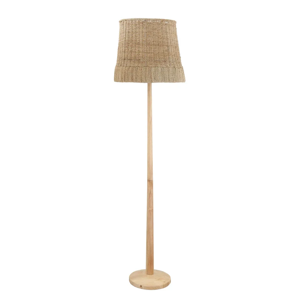 Indicador Bilingüe Creative Collection Lámpara de pie Kakasi, Naturaleza, Ratán