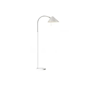 lampara de pie acero color blanco serie empire 30cm Diseño Plegable