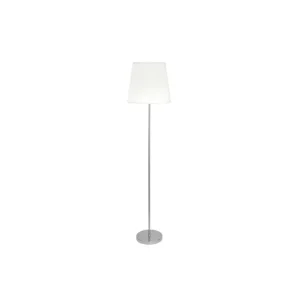 lampara de pie acero color niquel serie maldã­vas 40cm