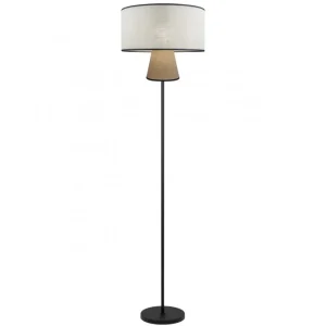 Lámpara PIE DE SALÓN SELMA BEIGE-TOSTADO 1 X 60W E-27 en Español e Inglés