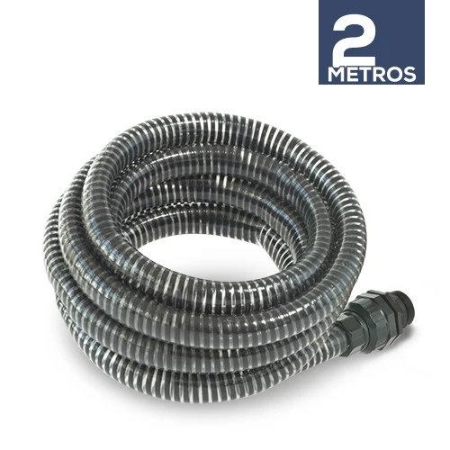 MANGUERA CON VÁVULA DE PIE 1" 2MTS - AB-MSVP2 con Base Antideslizante