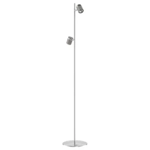 Resistente al Agua y UV lampara de pie metálico color niquel serie bolzano 20cm
