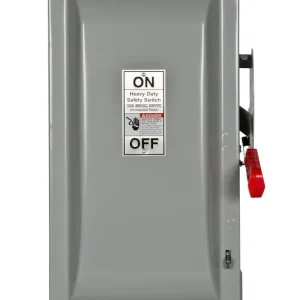 100A 480VAC 250VDC 3 Pole Heavy Duty Safety Switch HNF363