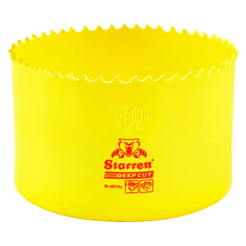 Sierra circular bimetálica tipo taza de 3 1/2", dch0312 g starrett de Acero Inoxidable 316L