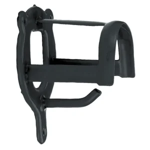 Soporte para bridas Kerbl, acero con recubrimiento en polvo Black Talla única