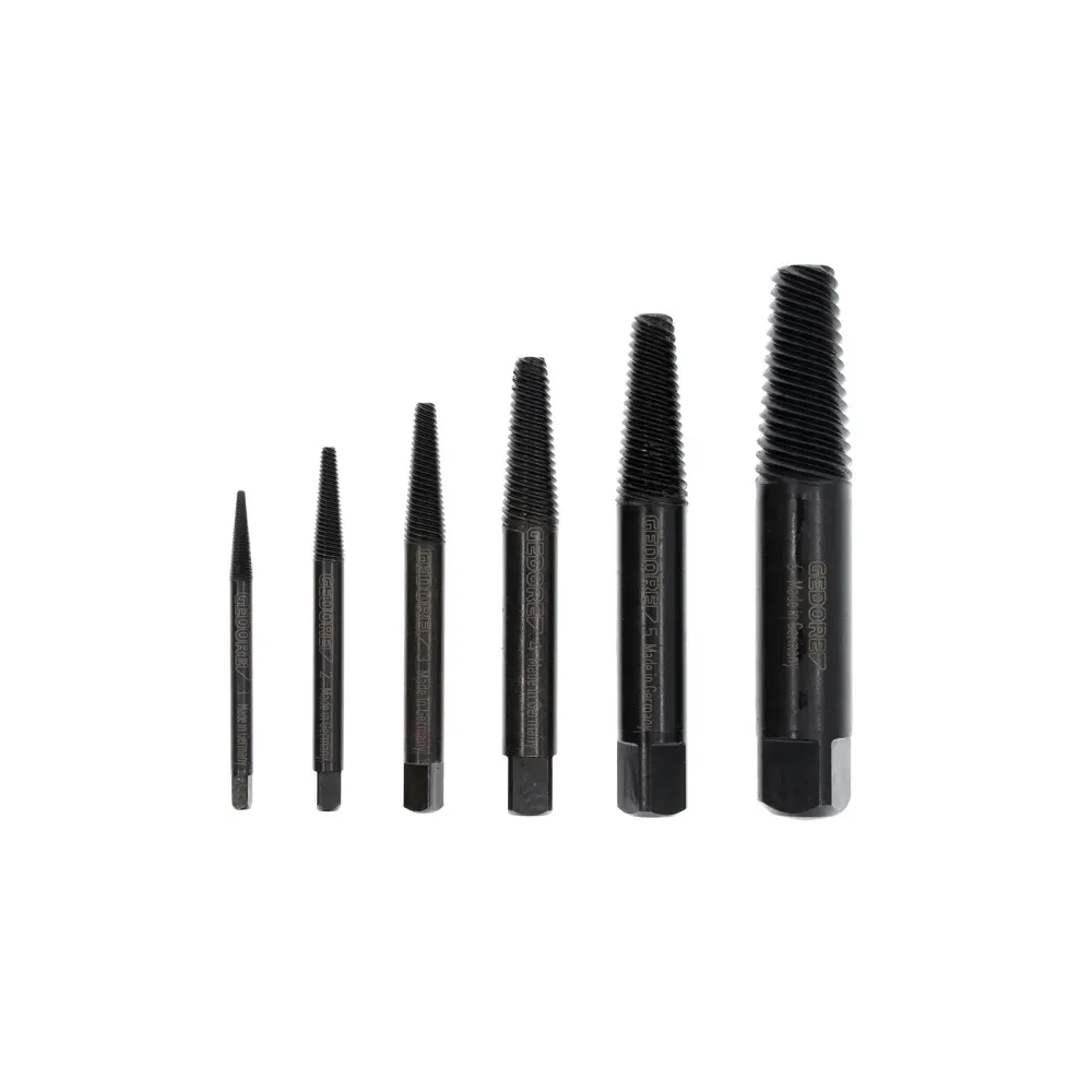 GEDORE 8551-66 - Assortment screw extractors para Paneles de Yeso