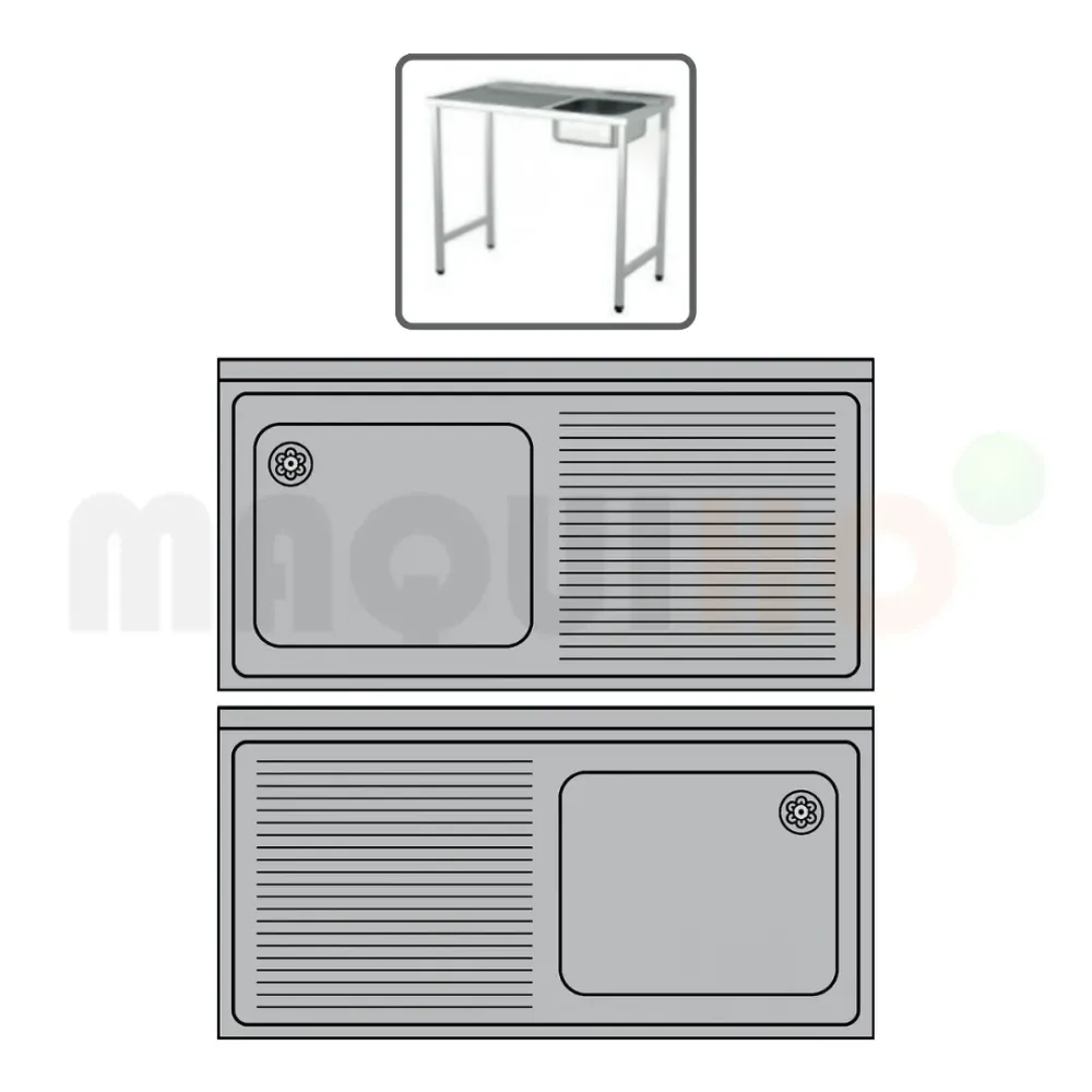 FREGADERO ECO SOLDADO H.850 ECO5109D 900x500