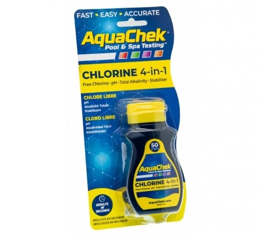 Aquacheck Amarillo tiras de álisis con Dosificador