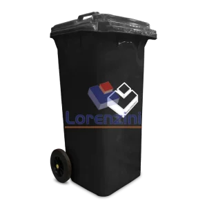 BASURERO 120 LT NEGRO