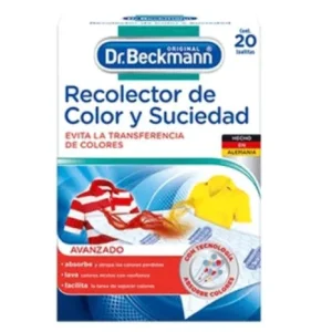 DR. BECKMANN Recolector de color y suciedad Mango Extensible