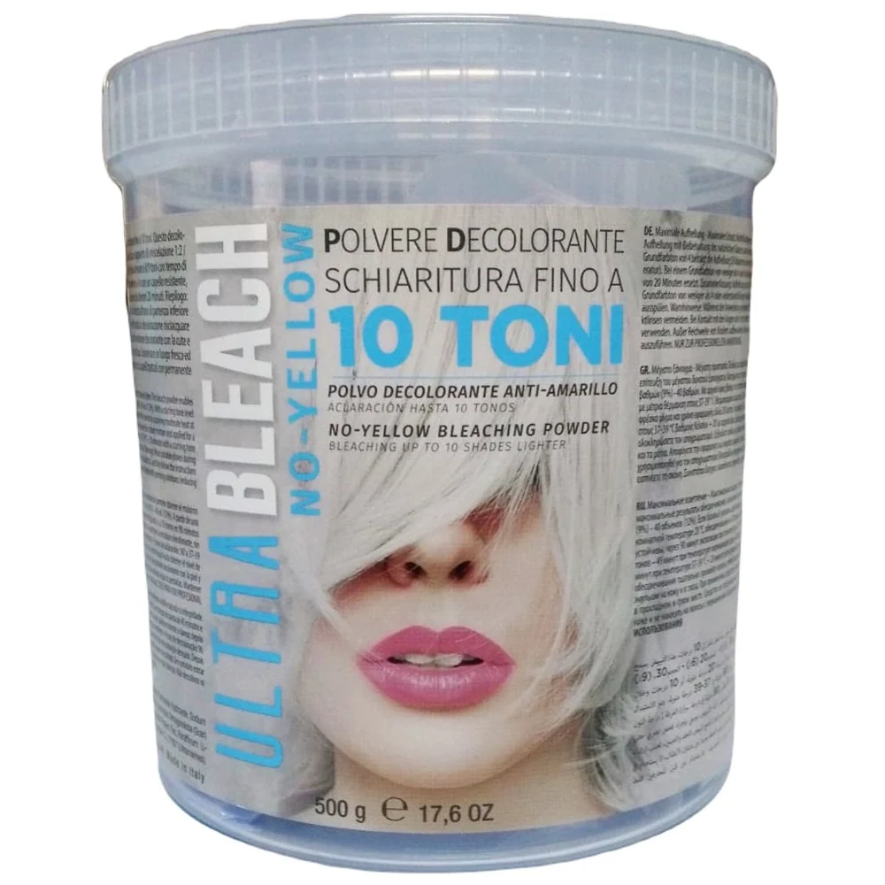 KayPro - Polvo Decolorante 10 Tonos Ultra Bleach 500 g para Limpieza de Maquinaria