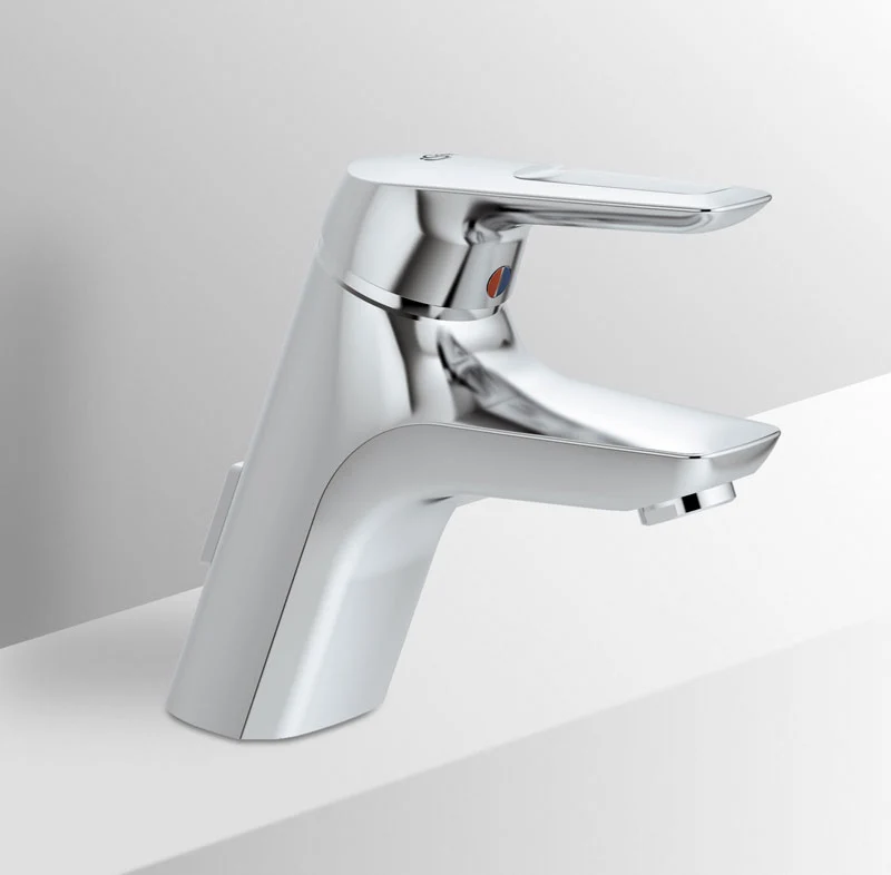 Miscelatore monocomando Lavabo Excelente Standard Ceramix Blu con piletta di scarico