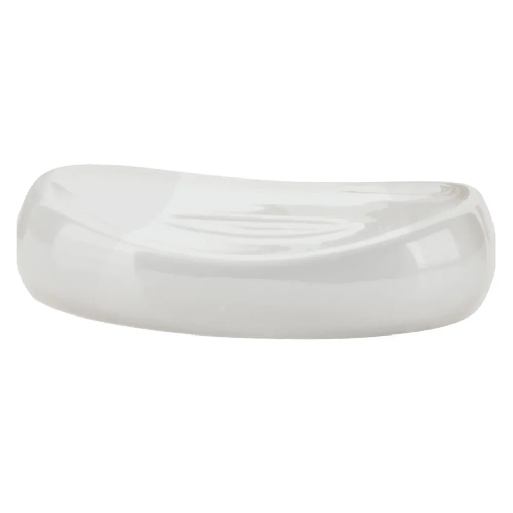 Portasapone ceramica Gedy modello Azalea - Bianco