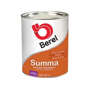 Profesional Industrial Medio Litro Summa Amarillo Organico, Berel 618-3