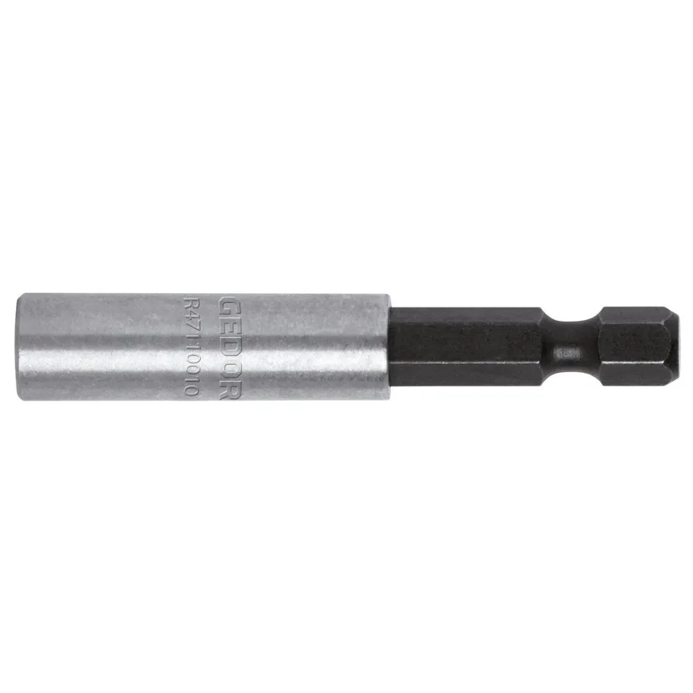 GEDORE red R47110014 - Bit holder 1/4" hexagonal x 1/4" hexagonal, magnetic L=75 mm (3300147)