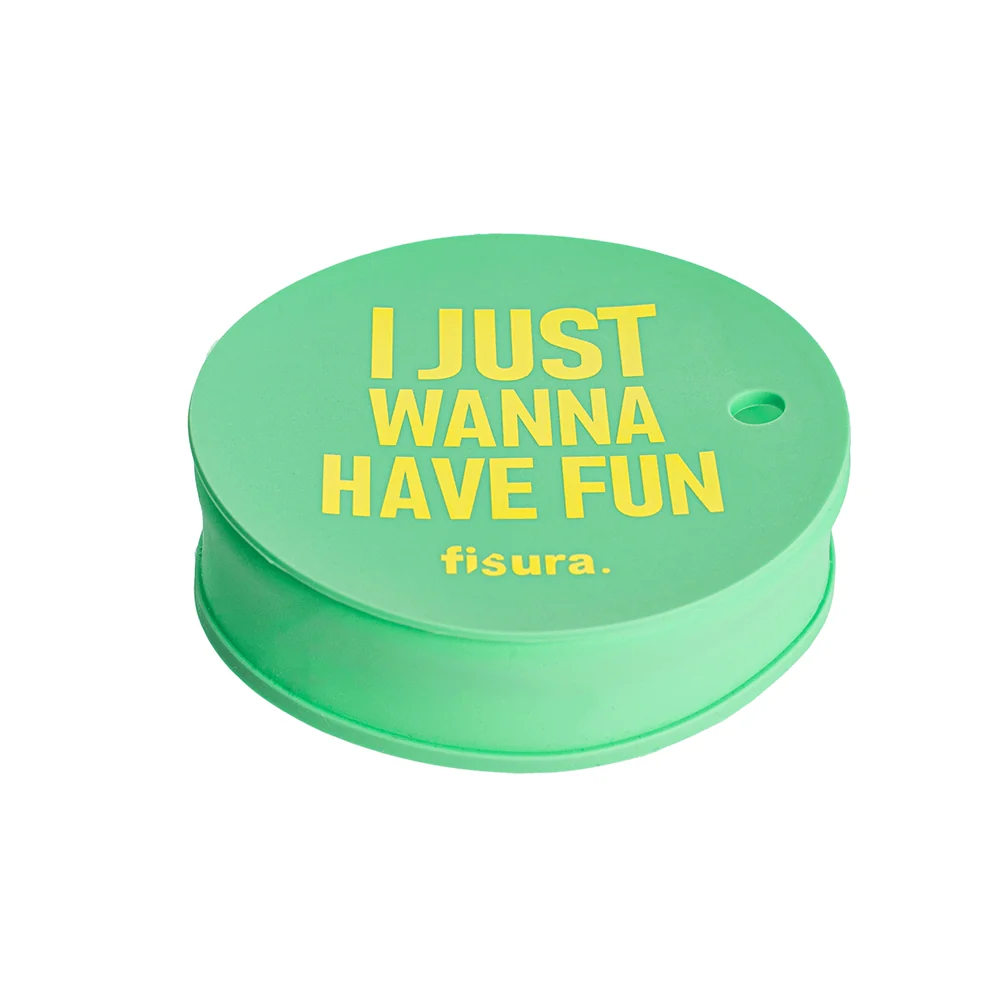 Tapa vasos antidroga “I just wanna have fun” de Fácil Aplicación