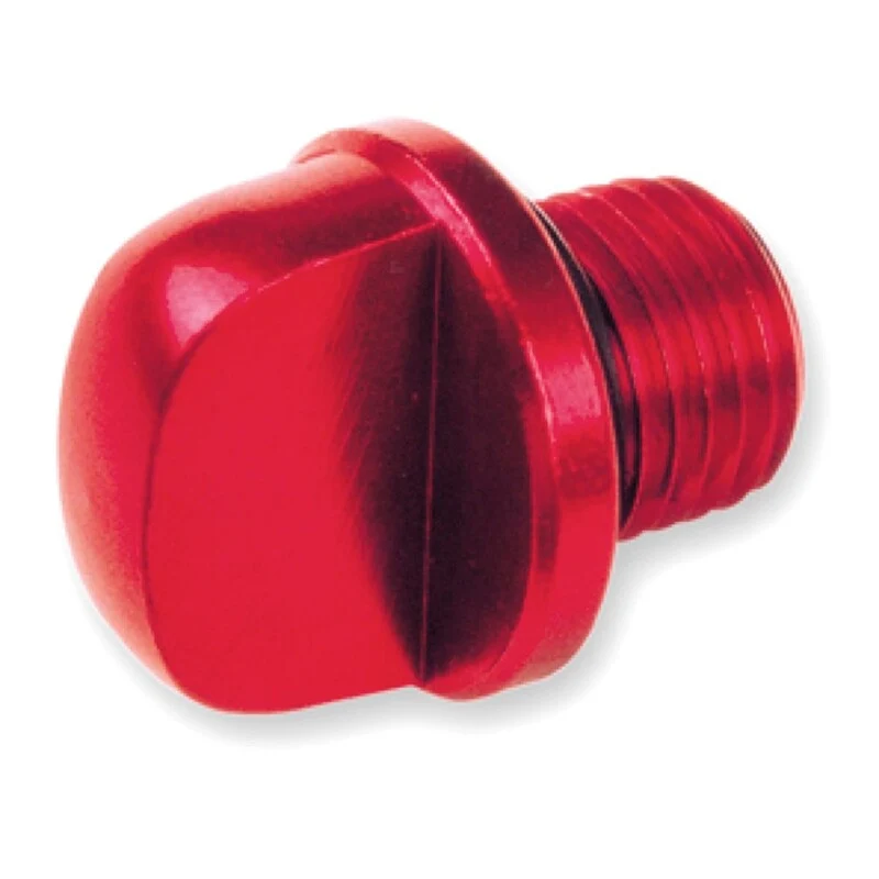 Válvula de Control Tapon aluminio aceite Scooter. Naranja