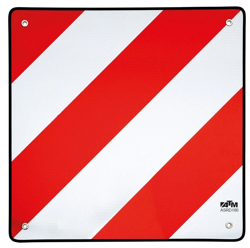 ATM Signage ASRD180 - Reflective Panel Protruding Merchandise