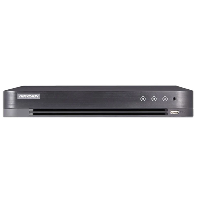 DVR Hikvision Turbo HD 1080P / 4MP con 4 Canales y 2 Cámaras IP 6MP ID-S7204HQHI-M1/S con Control Remoto