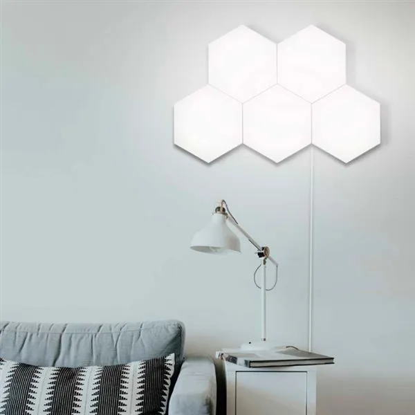 Figura LED panel abeja 7hSevenOn 15W 200LM 4000K 33x48 cm