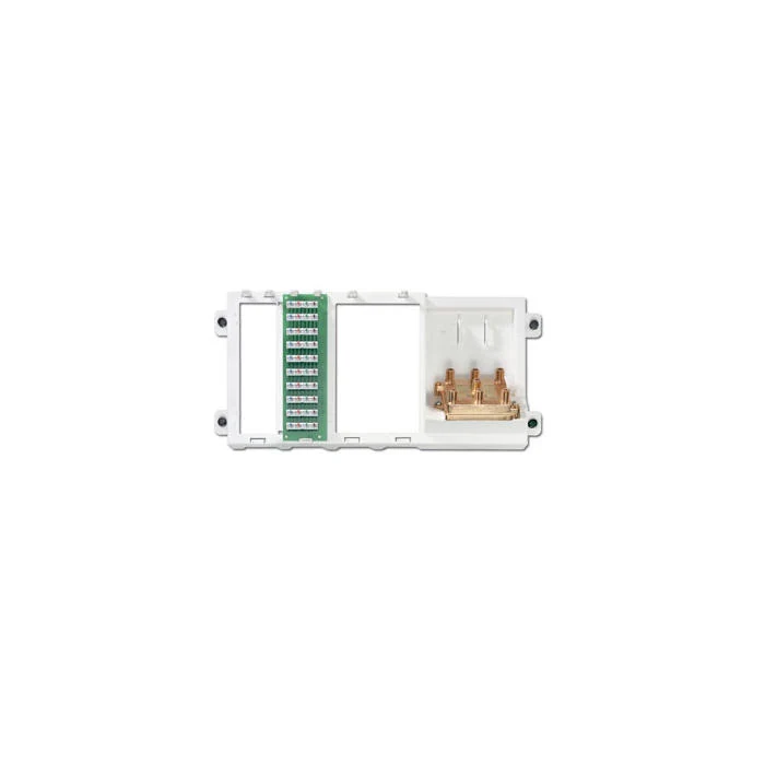 Leviton Basic Telephone and Video Panel 47606-BTV