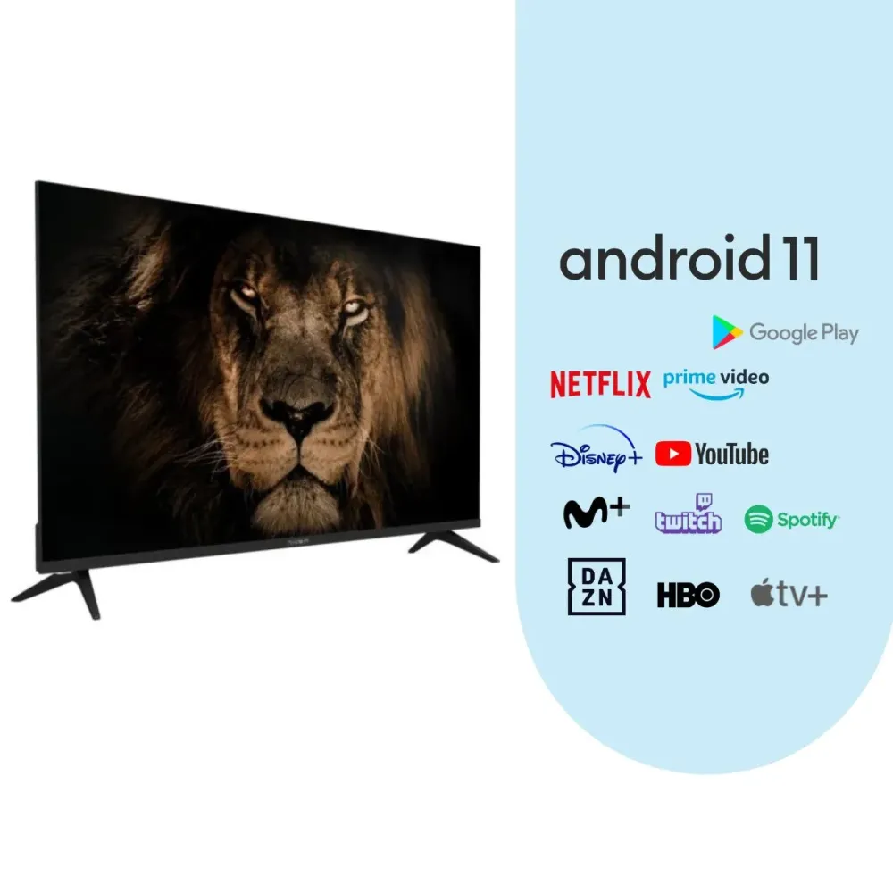 Televisor Nevir NVR-8073-40FHD2S-SMA 40’’ FULL HD Android 11 negro Compatible con Reproductores de Señalización