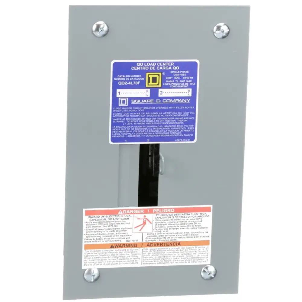 Tensor de Cable de Acero C. Carga 1f-3h qo24l70f 2p/70a. Zap. Princ. Empotrar sqd.*Ofrecer cce-2-100*ofrecer mex:d02ml2070f*