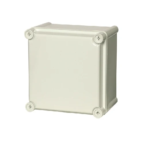 Opaque 2 Hinge cover SOLID Series PC enclosure 7.48 x 7.48 x 5.12 UL PC 1919 13 G-2FSH