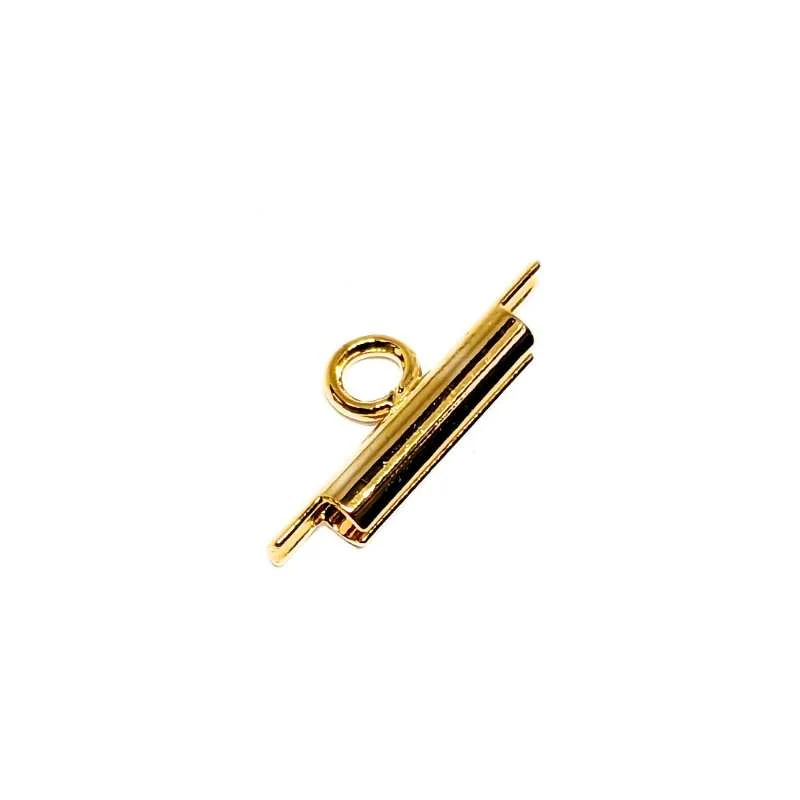 Terminal deslizar Miyuki para 11/0 10mm Oro