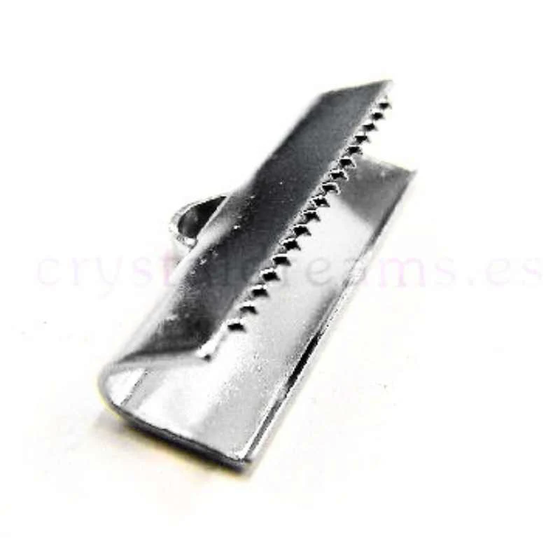 Terminales 20x4mm Agujero:3mm Platinum