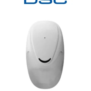 DSC LC202 - Sensor de movimiento PIR infrarrojo pasivo con sensor de rotura de cristales y golpes