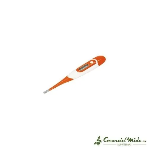 INSPROVET Termómetro Digital con Sonda Adaptable para Ganado
