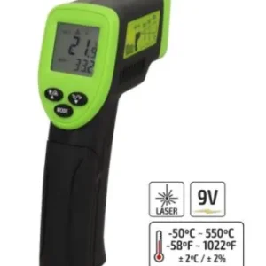 TERMÓMETRO LÁSER -50º 550ºC