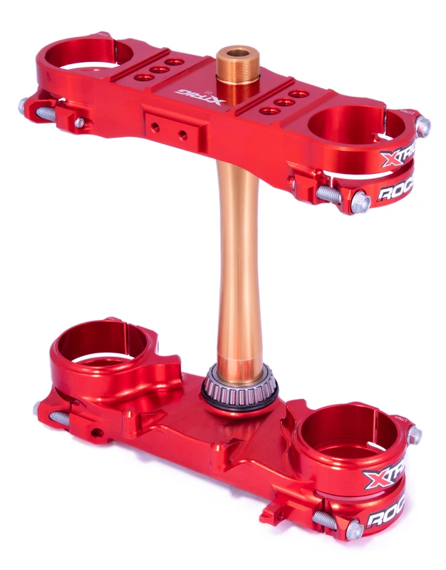Amortiguador de Uretano para Equipo Tija completa XTRIG ROCS, rojo, offset 22 mm