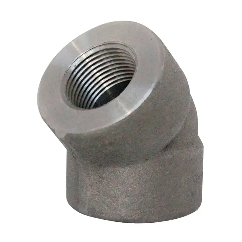 Codo de 45° x 1.1/4" Roscado de 3000 libras en Paquete de 20 Unidades