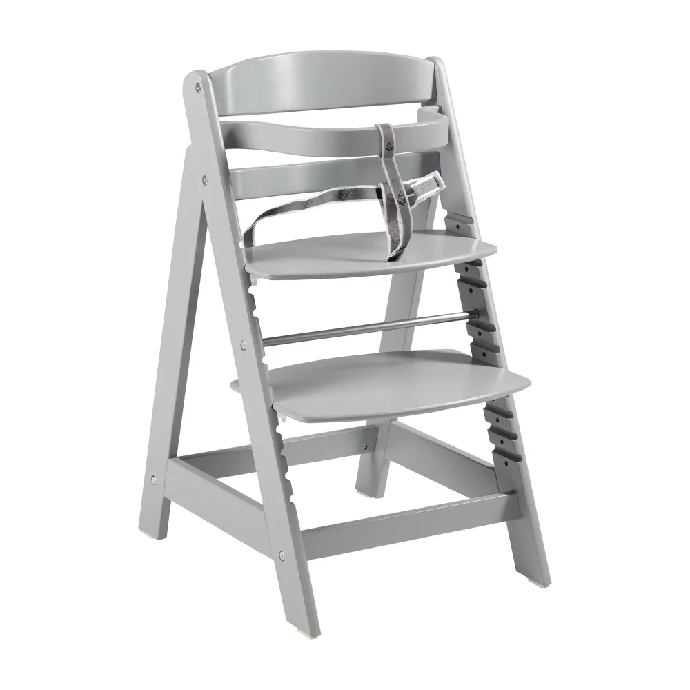 Trona 'Sit Up Click', ajustable, cierre creativo de clic, madera, color topo