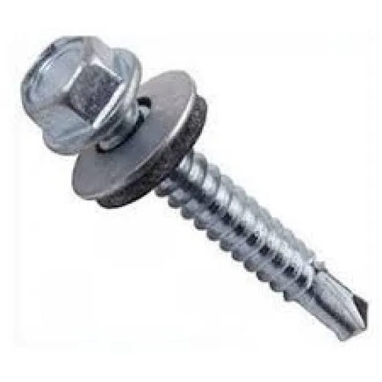 Fijación para Madera Tornillo autoperforante hexagonal 2x#14 xunidad - CONFET